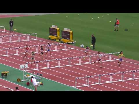 H30　北関東　女子七種競技100mH　1組
