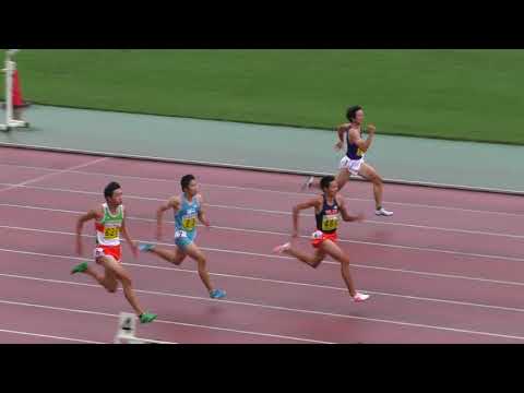 2017 関東学生新人陸上 男子 100m 決勝