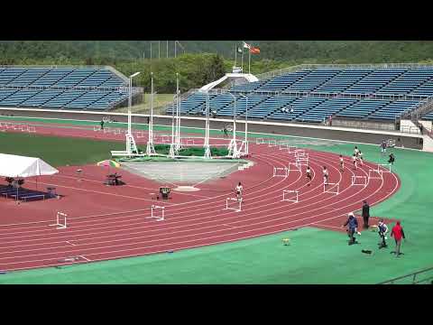 [4k]宇都宮絵莉選手が貫禄の走り　女子400mH　東日本実業団陸上　2022年5月15日(日)