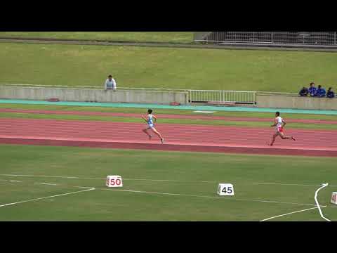 20180415122334県記録会一高男800ｍ3組田代 敬之