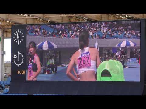 H30　日本インカレ　女子100mH　予選8組
