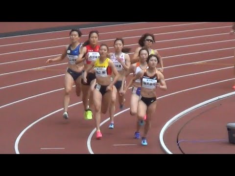 北村夢・塩見綾乃・川田朱夏 女子600m TOKYO Spring Challenge 陸上2023 東京スプリングチャレンジ