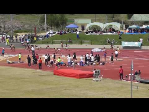 2017京都府高校春季大会　男子4×100mリレー1組