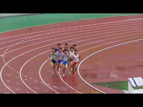 第51回全国高等専門学校体育大会陸上競技　男子800m　予選第2組　2016/8/24