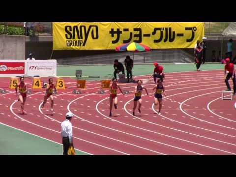 2017布勢スプリント女子100m1