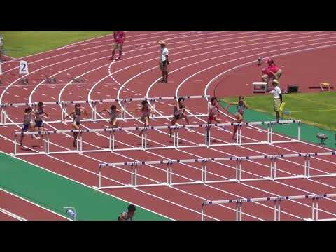 2018三重IH　女子100mH予選1組