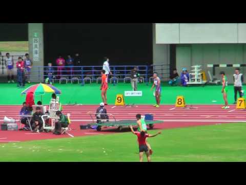 平成29年度 高校総体 埼玉県大会 男子200m 準決勝2組