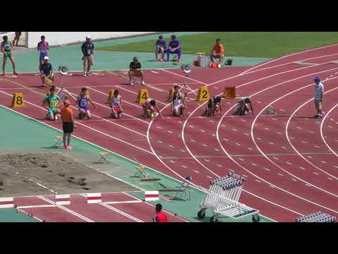 H30　千葉県国体最終　少年A男子100m　予選1組
