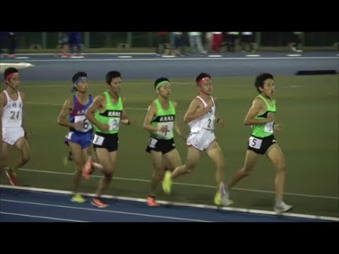 大東文化大学ナイター競技会2018 男子5000m6組