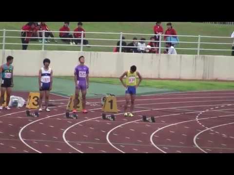 2017 茨城県高校新人陸上 水戸地区男子100m決勝