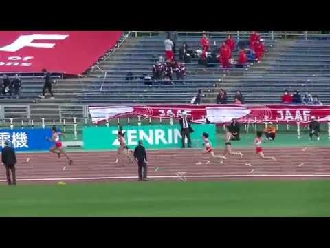 20181027北九州陸上カーニバル 選抜女子4x100mリレー