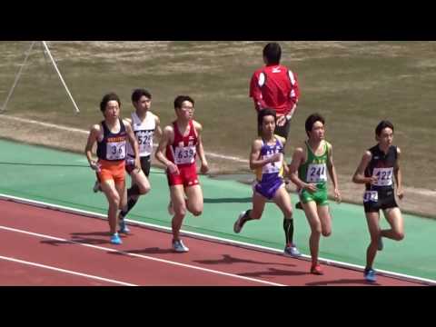 第 72 回国民体育大会滋賀県選手選考会（４月）　少年男子共通800ｍ予選1組
