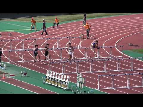 2017NANBU Memorial Men&#039;s110mH heat1 Syusei NOMOTO13.95(-0.8) 野本周成 阿部洋文 久保田孝平