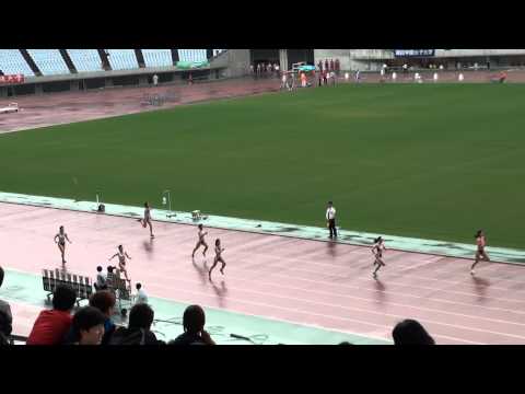 2015年 関西インカレ 女子 200m予選6組