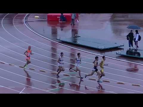 20170916 新人戦福岡県大会 男子3000mSC予選 第1組