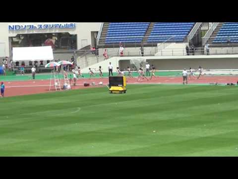 2017 東北高校陸上 女子 4×100mR 予選4組