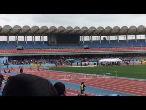 2018神奈川県高校総体 女子400mH決勝