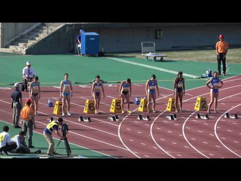 2017NANBU Memorial Women&#039;s100m A-final Chisato FUKUSHIMA11.36(+1.3) 福島千里 ｴﾄﾞﾊﾞｰ ｲﾖﾊﾞ 福田真衣