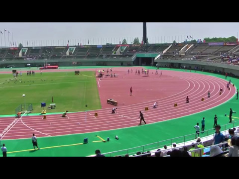 平成29年度 高校総体 埼玉県大会 男子400m 予選4組