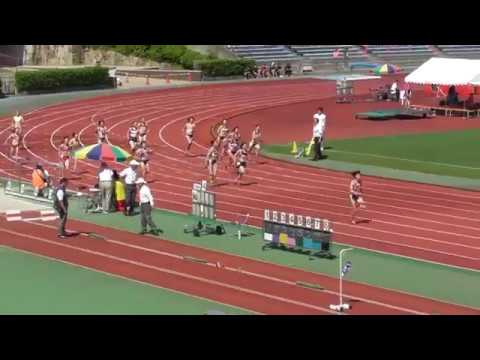 2018京都IH陸上　女子4×100mリレー決勝
