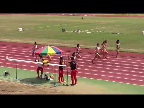 2018 東海学生夏季 女子100m予選