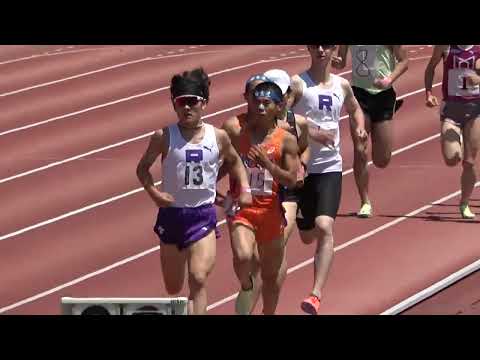 東海大記録会 男子1500m最終組 小山(埼玉栄)3’47”32 2022.5.29