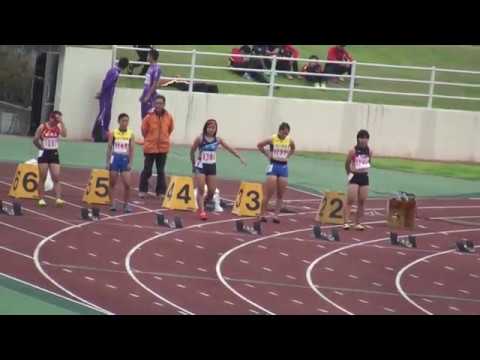 2017 茨城県高校新人陸上 水戸地区女子100m決勝