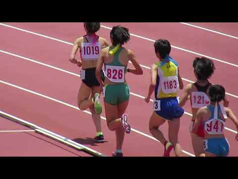 18年6月4日熊本県高校総体 女子3000m決勝