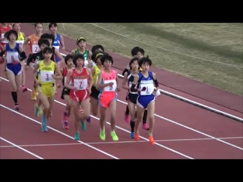 ぐんまマラソン・ジュニアロードレース2018 中学女子1年3km