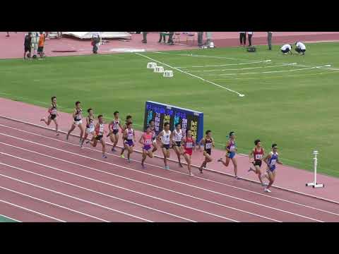 H30　関東選手権　男子1500m　予選2組
