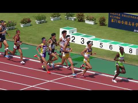 H30　三重インターハイ　男子3000mSC　決勝