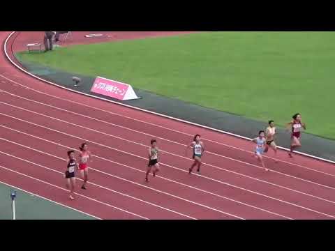中学女子100mTR2組 田島記念陸上2019