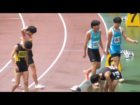 予選 部門C男子100m エコパトラックゲームズ陸上2024