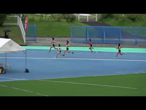 20180914120838県高校新人大会女400ｍ予選6組 福嶋 遥