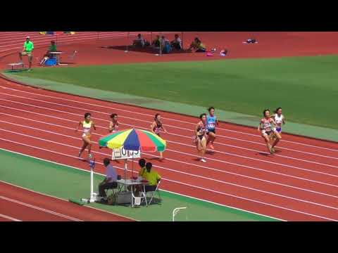 2017京都高校ユース陸上　2年女子100m決勝