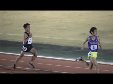平成国際大学長距離競技会2018.12.22 男子5000m16組