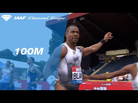 Yohan Blake bests a strong 100m field in Birmingham - IAAF Diamond League 2019