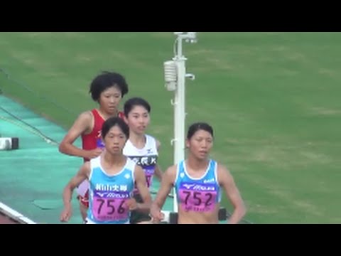日本インカレ2016 女子3000mSC予選1組