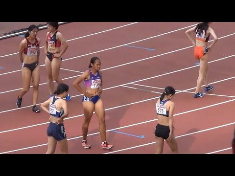 予選 女子400m 日本選手権陸上2024