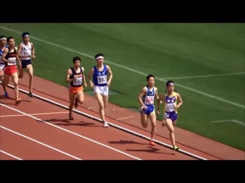 群馬リレーカーニバル2018 男子1500m1組