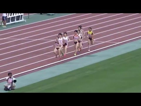 第93回関西学生陸上競技対校選手権大会　女子800ｍ準決勝２組