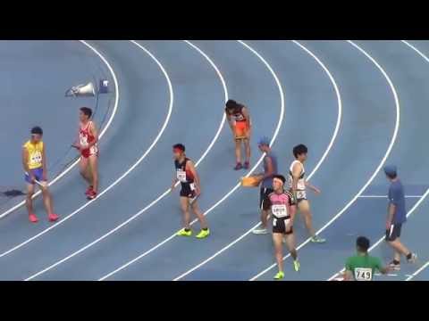 前橋育英41.48 / 2016関東高校陸上　北関東男子 4×100mリレー　予選1組