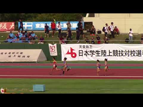 2017 全日本インカレ陸上 女子4×400mR 予選1～5