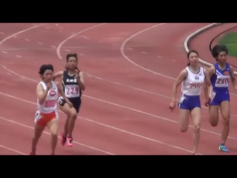 群馬県陸上競技選手権2016 女子200m決勝