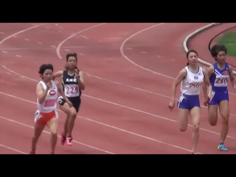 群馬県陸上競技選手権2016 女子200m決勝