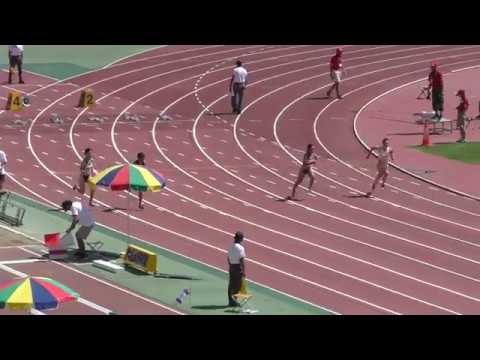 H30　関東選手権　女子100m　予選2組