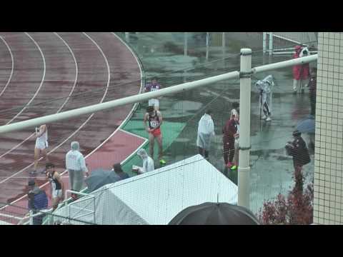 H29　六大学対校　男子100m　予選1組