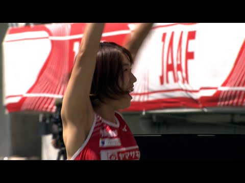 【第107回日本選手権】女子 三段跳 決勝1位 ●森本 麻里子●