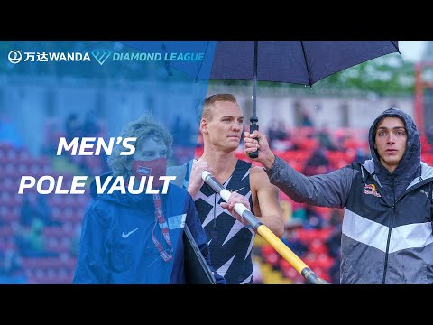 Sam Kendricks beats Mondo Duplantis in the rain in Gateshead pole vault - Wanda Diamond League