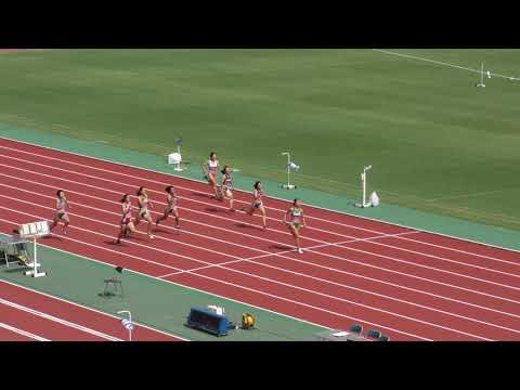 女子200m 準決勝3組　関東学生新人 R01